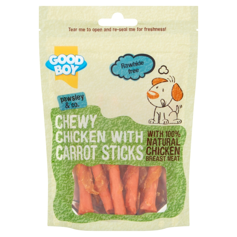 Armitage Good Boy Chicken & Carrot Stick Dog Treat - 90g