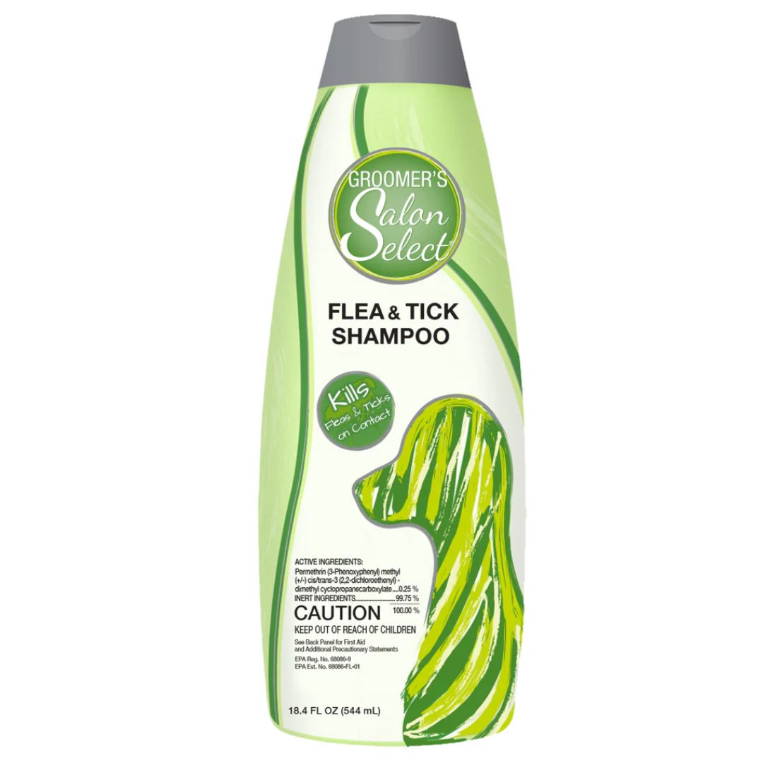 Synergy Labs Flea & Tick Shampoo For Dogs Salon Select - 544ml