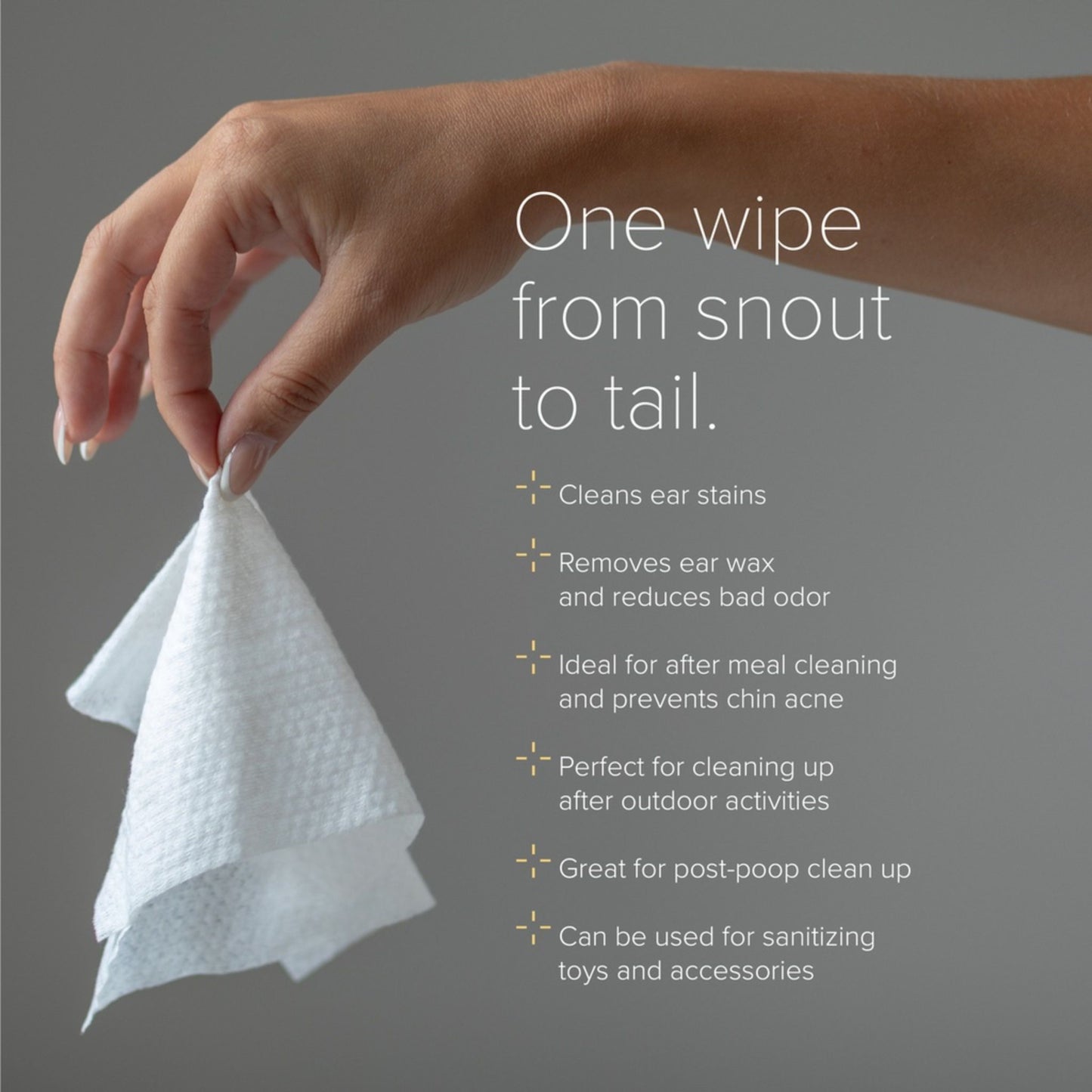 NurturePro AG+ Silver Pet Wet Wipes Lavender Scent - 100 Sheets