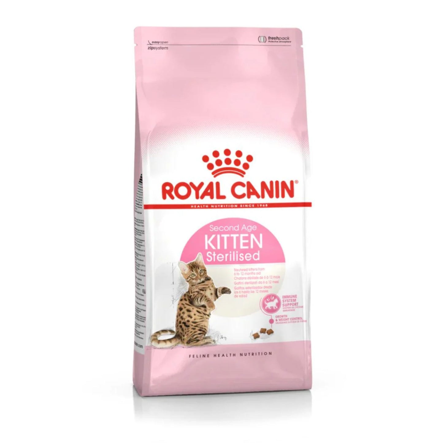 Royal Canin Feline Health Kitten Sterilised Cat Dry Food - 2kg