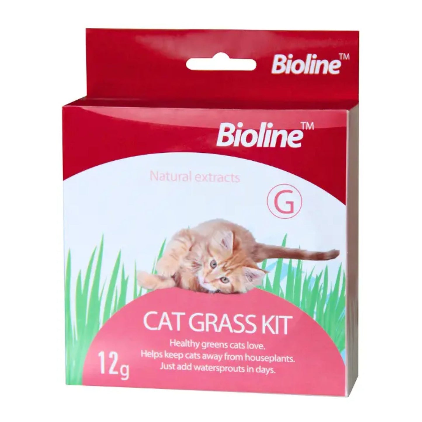 Bioline Catgrass Kit Digestive Aid For Cats - 12g