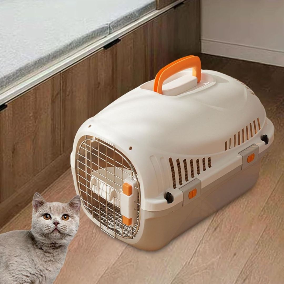 Pado Puppy Porter Pet Carrier White - 49x32x32cm