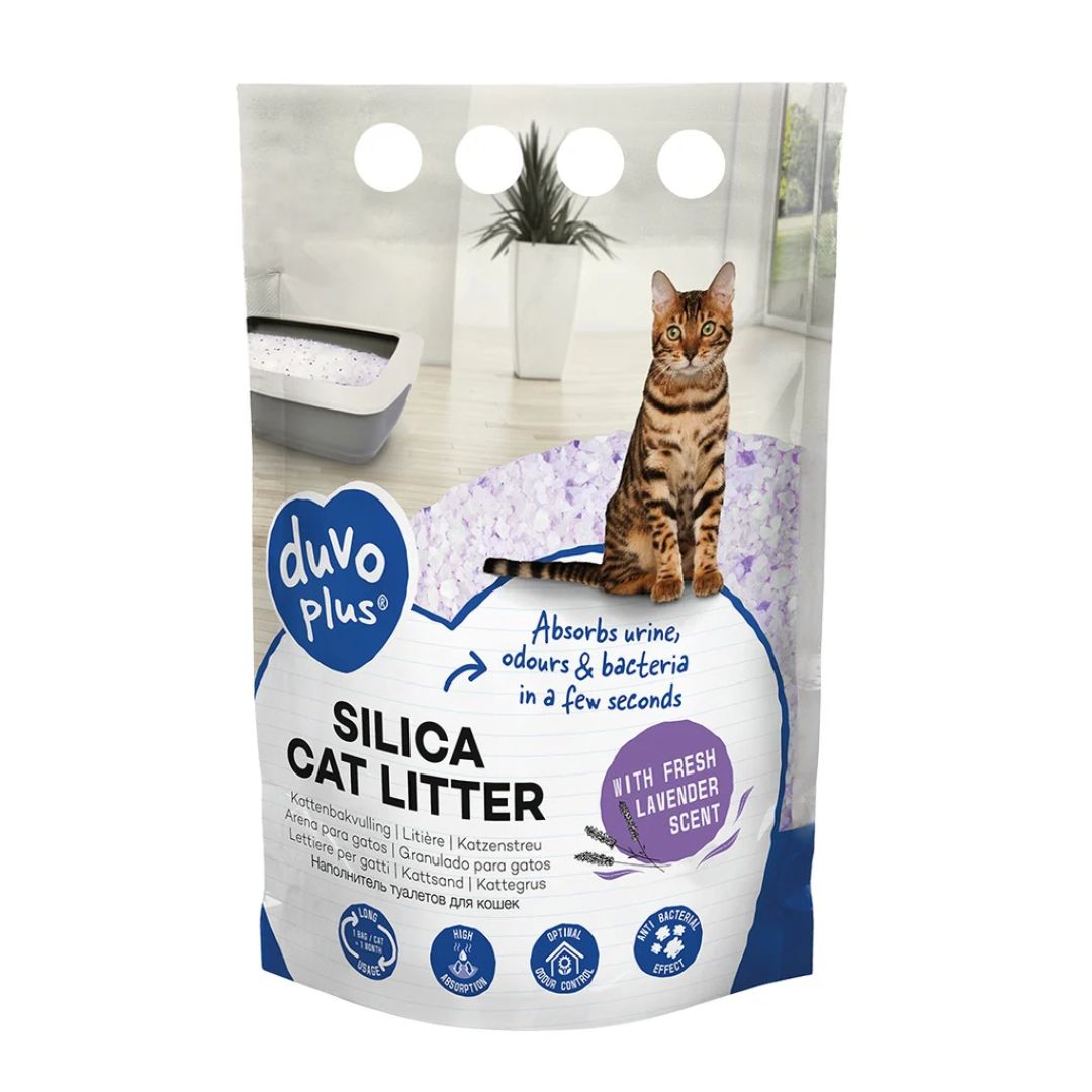 Duvo+ Premium Silica Cat Litter