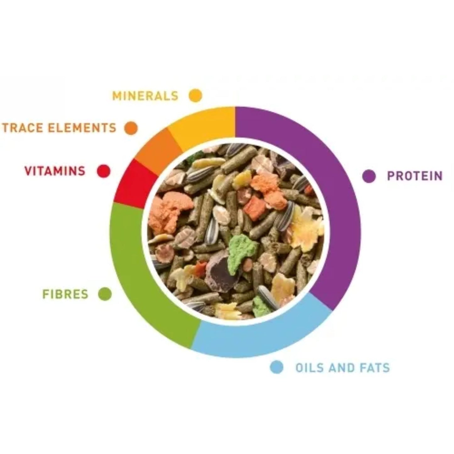 Padovan GrandMix Rabbit Diet Nutrient-Rich Coniglietti – 850g