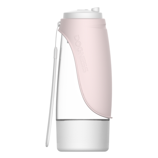 Dogness Water Bottle With Food Storage - Pink