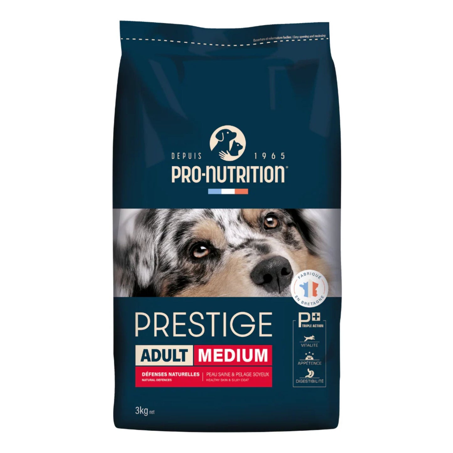 Pro Nutrition Prestige Adult Medium Dry Dog Food - 3Kg