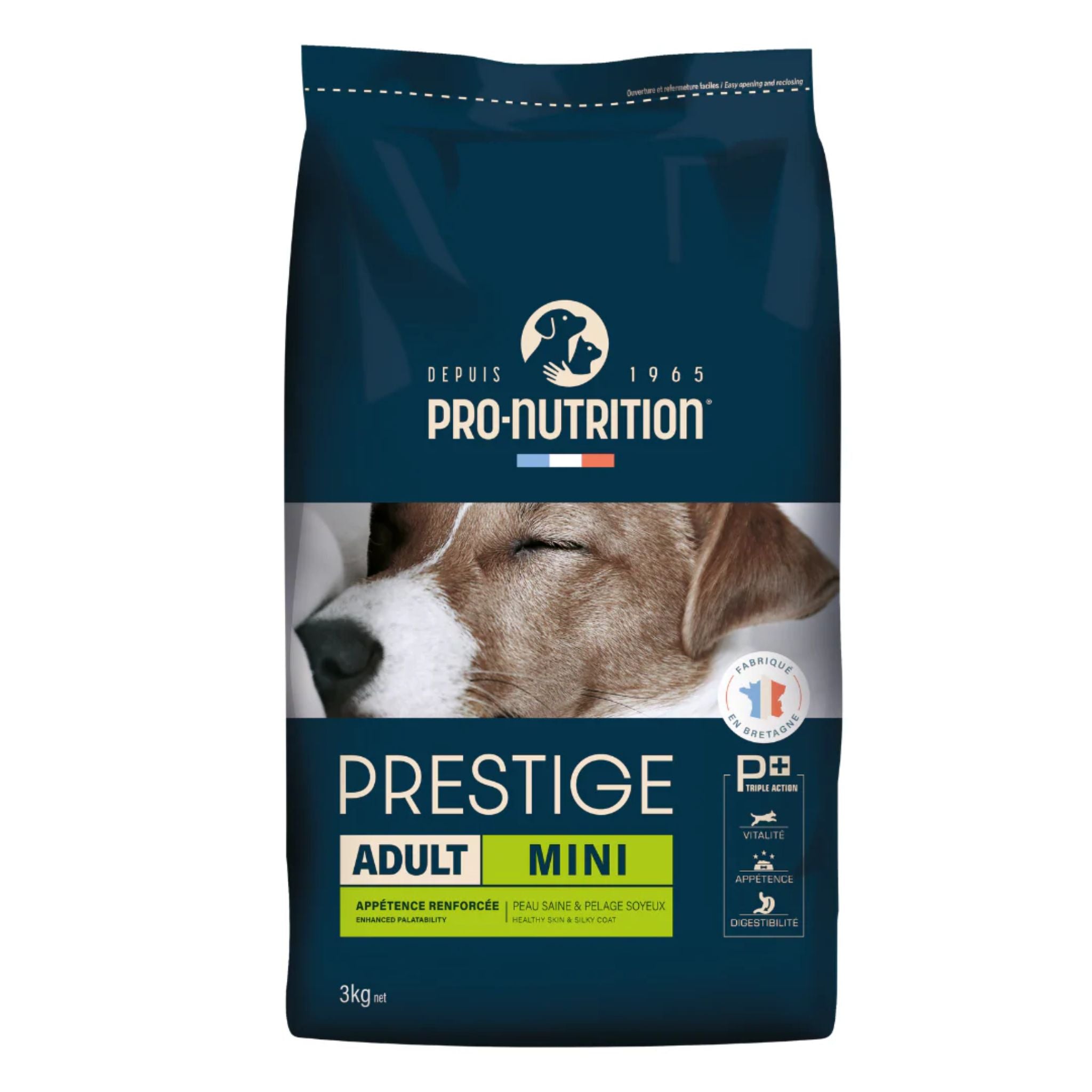 Pro Nutrition Prestige Adult Mini Breed Dry Dog Food - 3kg