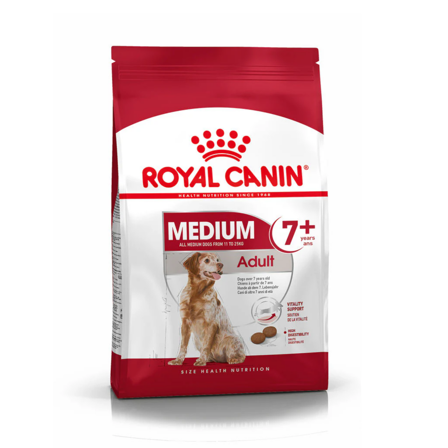 Royal Canin Size Health Medium Adult 7+ Dry Dog Food - 4kg