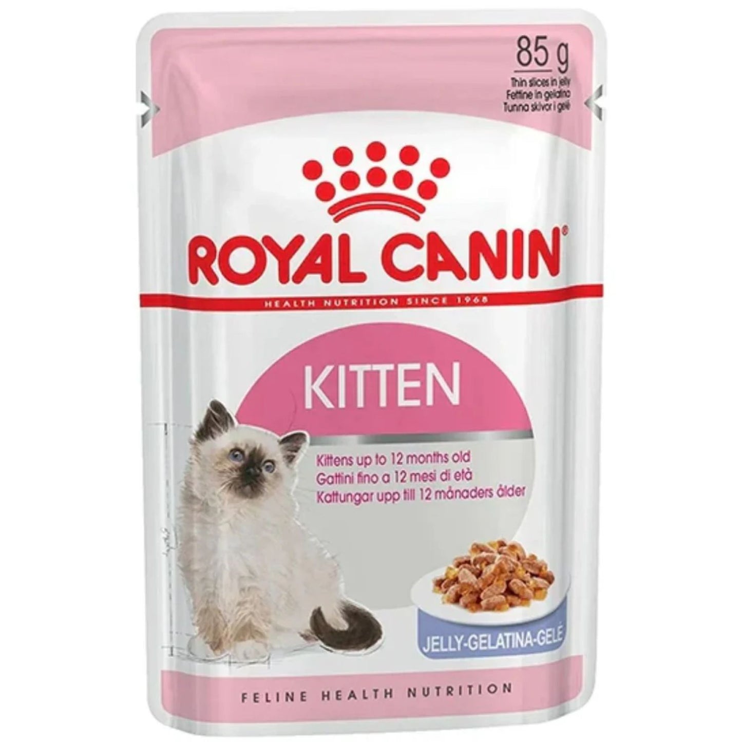 Royal Canin Feline Health Nutrition Kitten Jelly Wet Food