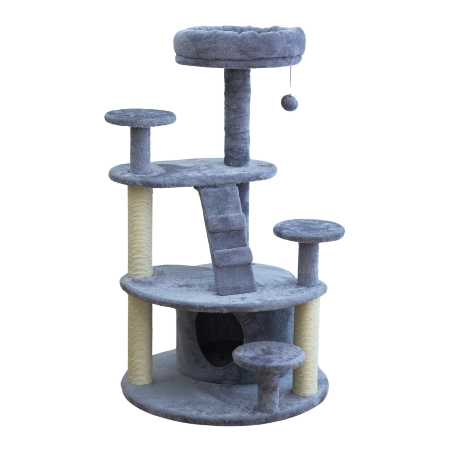 Catry Cat Tower With Scratcher - 59x101cm