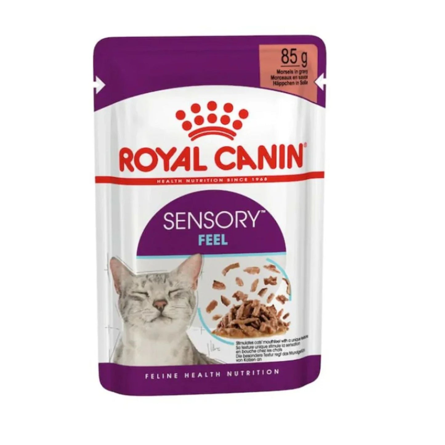 Royal Canin Feline Health Nutrition Sensory Feel Gravy Wet Food