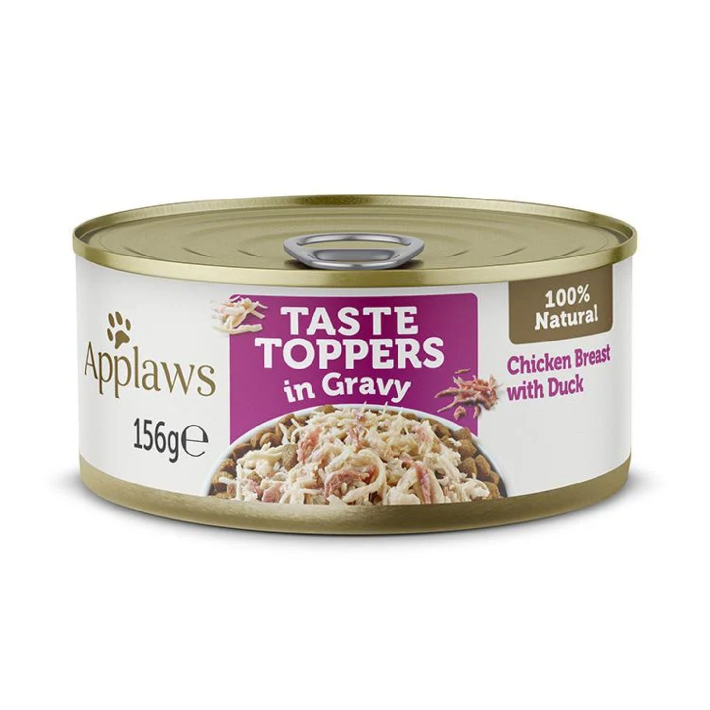 Applaws Taste Toppers Dog Wet Food In Gravy Chicken With Duck - 156g