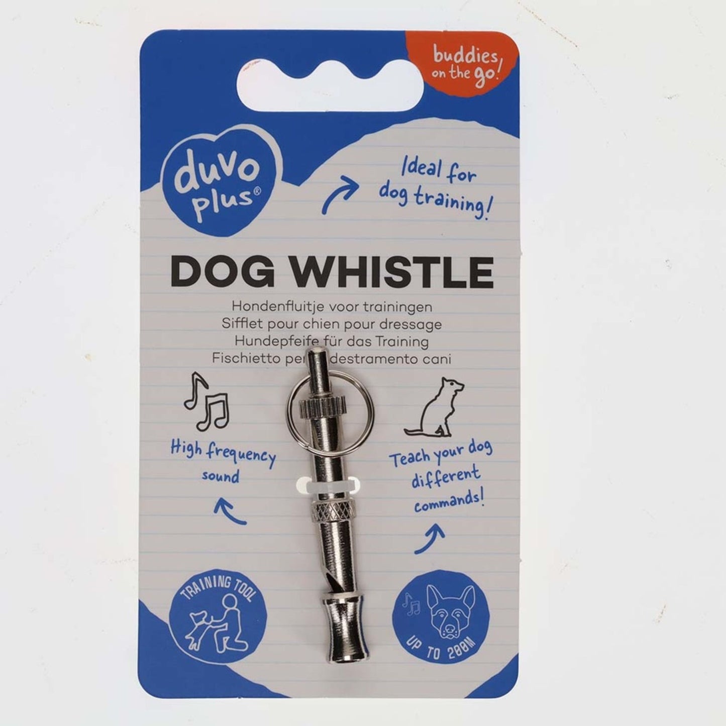 Duvo+ Dog Training Whistle Light Weight Trainer Tool – 5.5cm