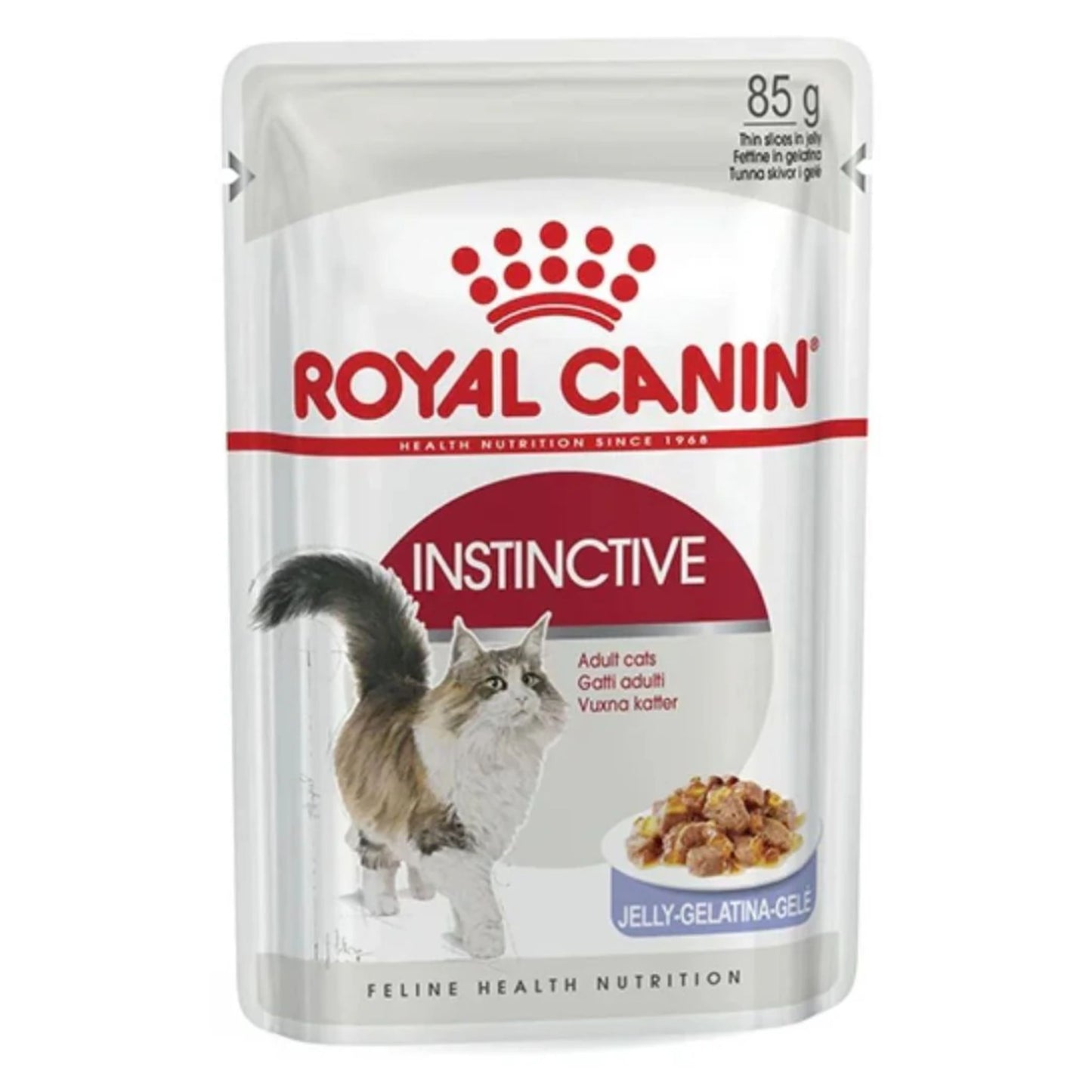 Royal Canin Feline Health Nutrition Instinctive Adult Cats Jelly Wet Food