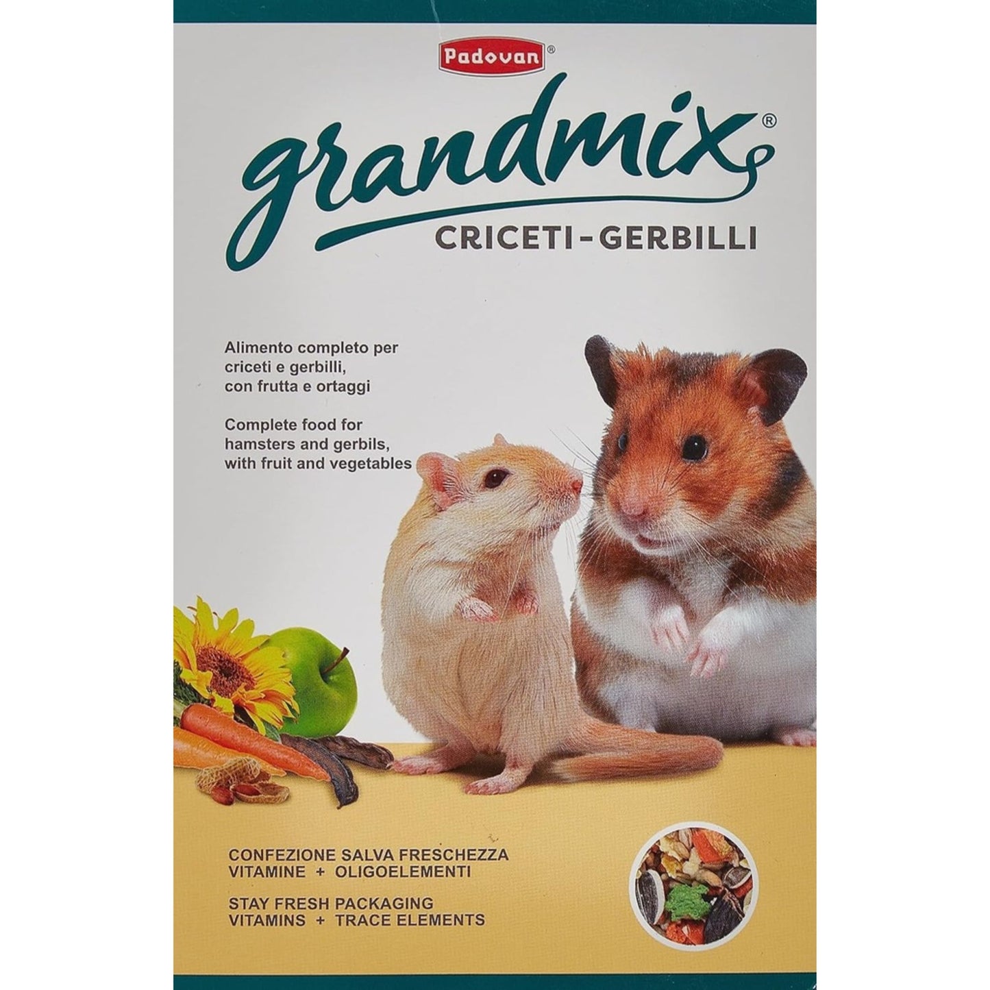 Padovan GrandMix Criceti Hamster Diet Healthy Blend – 400g