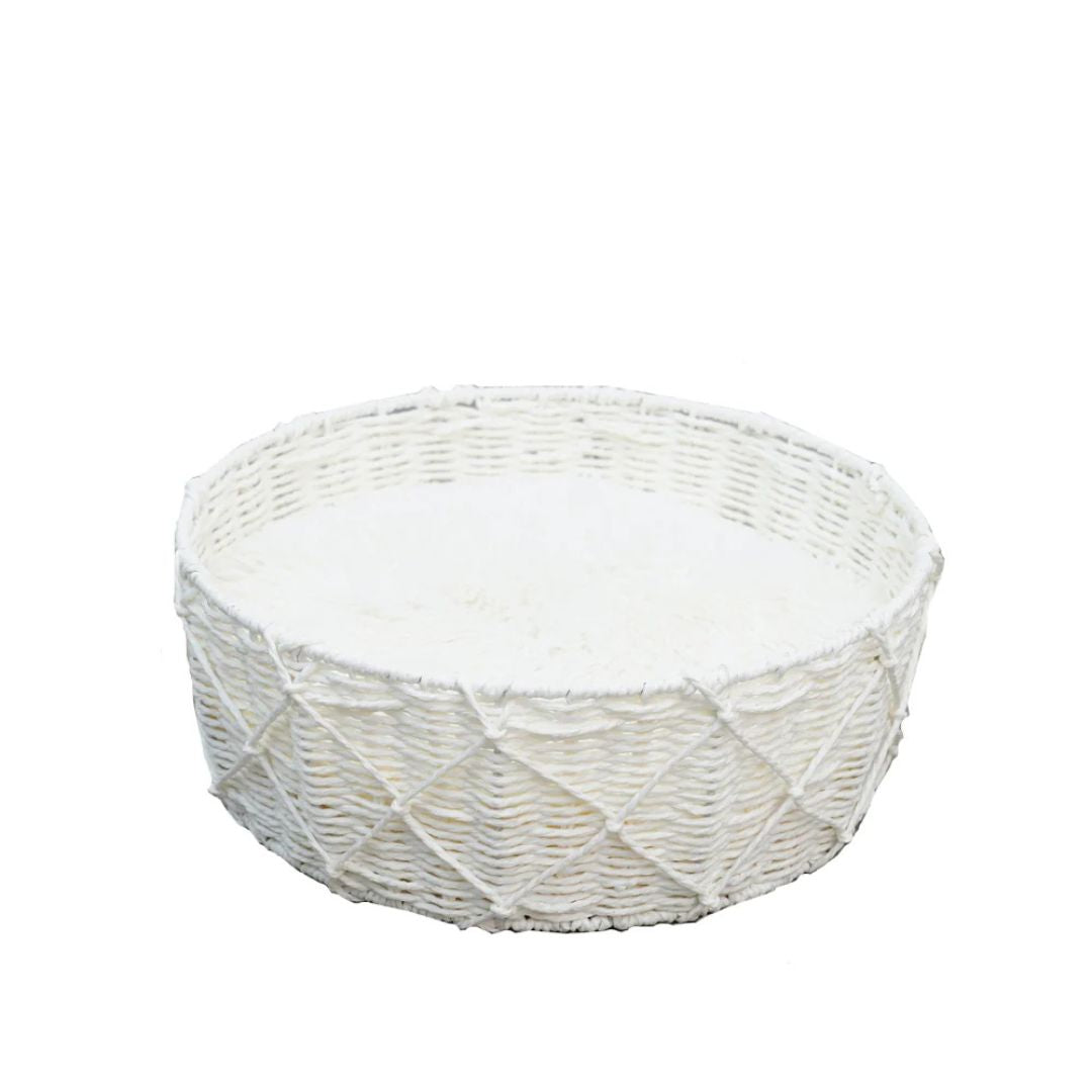 Catry Cat Bed Basket - 40x40x15hCm