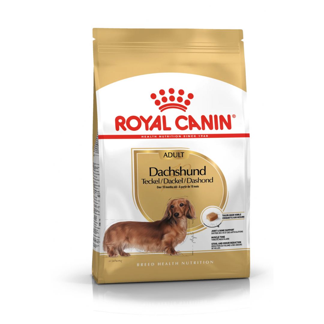 Royal Canin Breed Health Nutrition Dachshund Adult Dry Food - 1.5kg