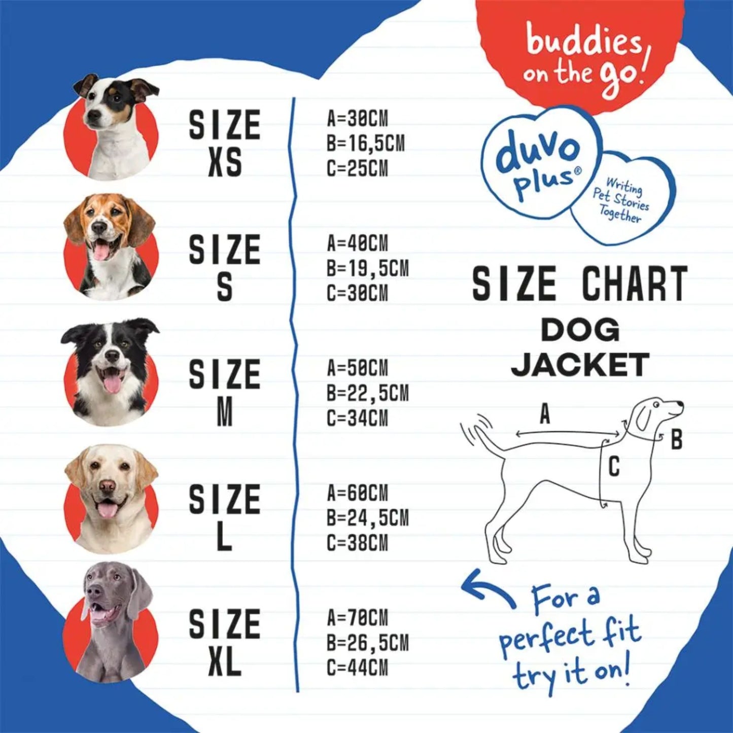 Duvo+ Hi Vis Dog Jacket Casual