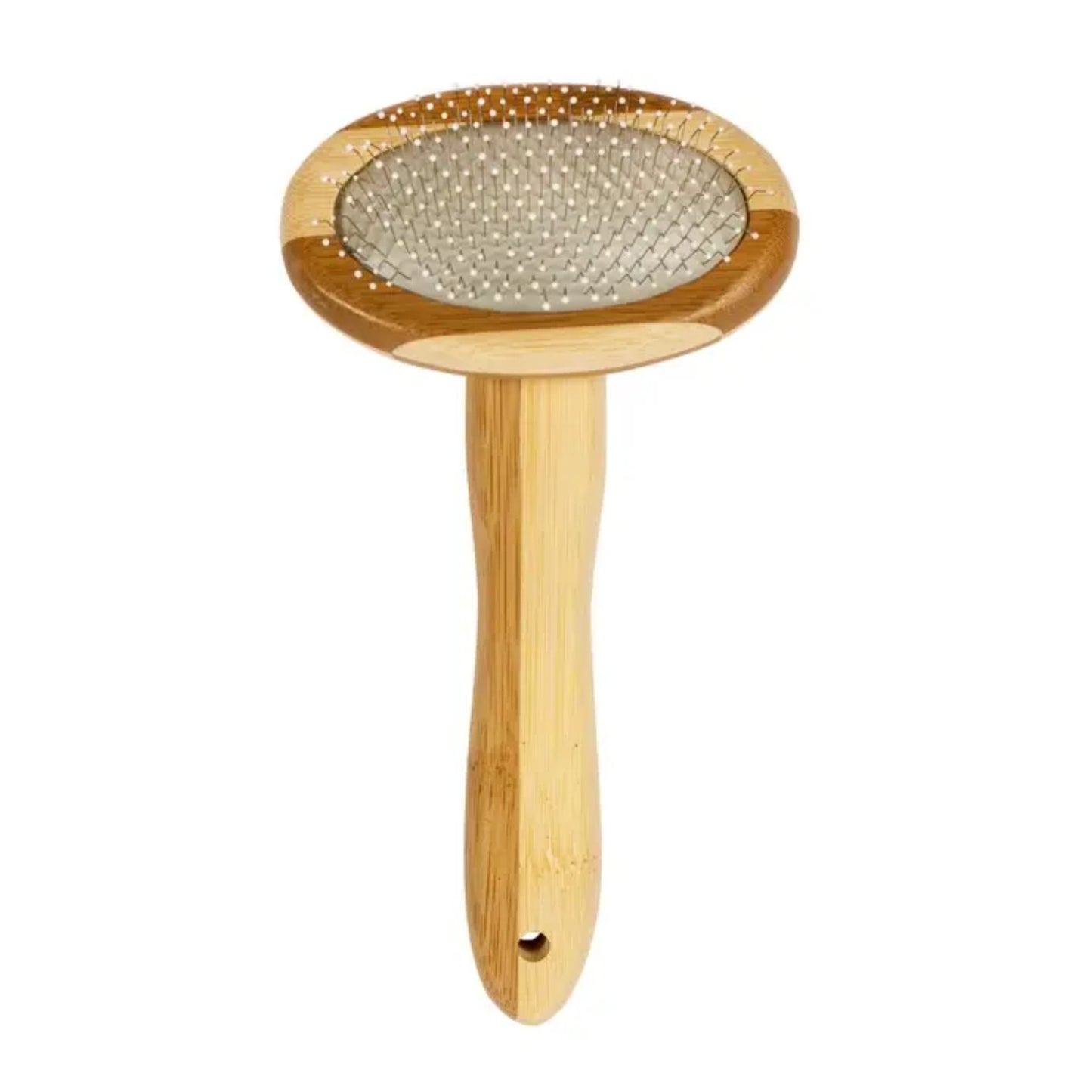 Duvo+ Bamboo Slicker Brush For Pets