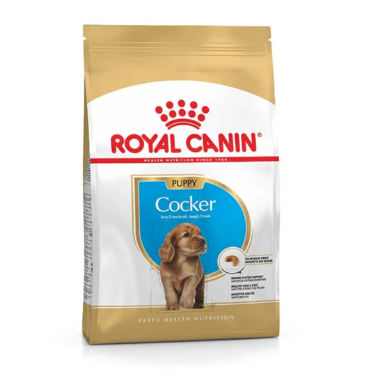 Royal Canin Breed Health Nutrition Cocker Puppy Dry Food - 3kg