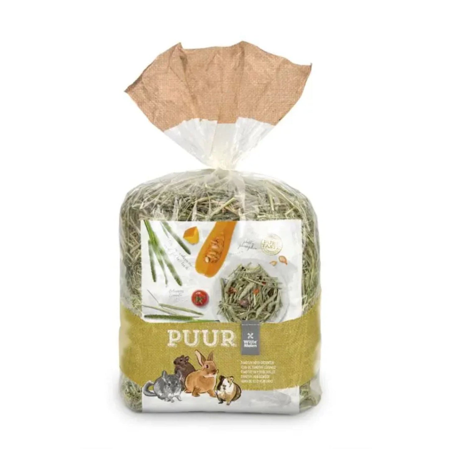 Witte Molen Puur Timothy Hay With Vegetables – 500g