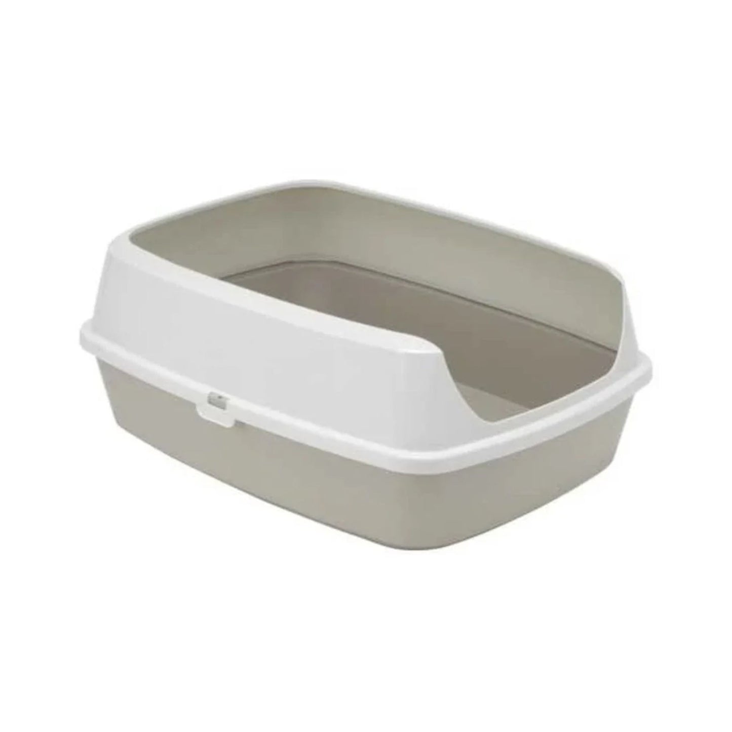 Moderna Maryloo Large Cat Litter Tray With Rim – Recycled Plastic – 50.2 x 38.4 x 16.1 cm
