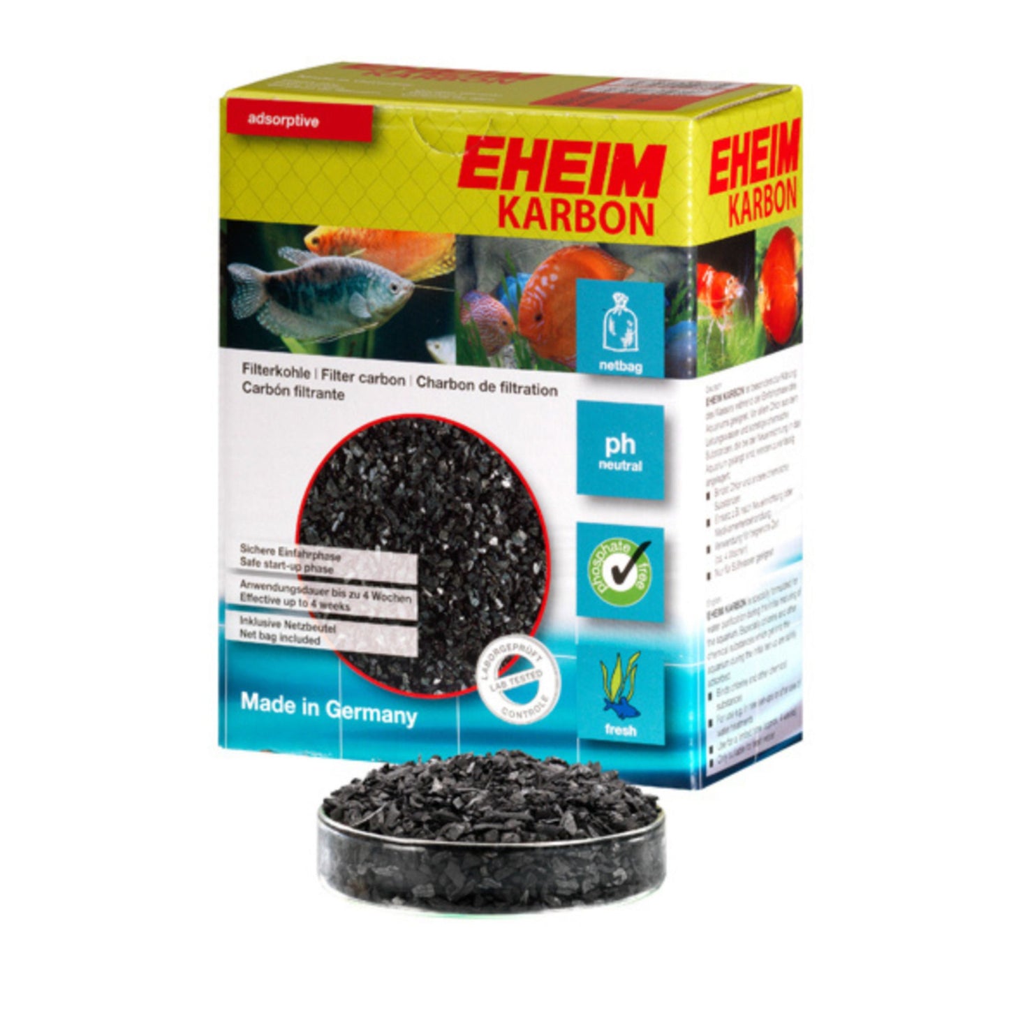 Eheim Karbon Filter Media In Net Bag - 225g/1L