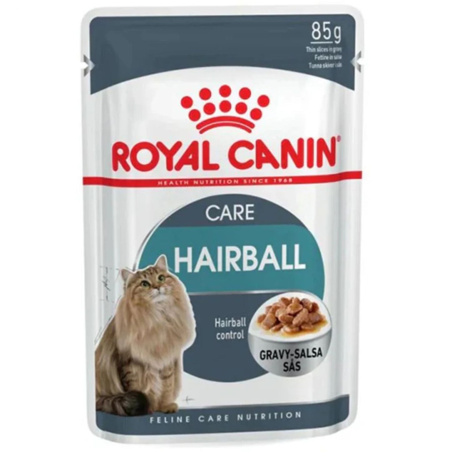 Royal Canin Feline Care Nutrition Hairball Gravy Cat Wet Food