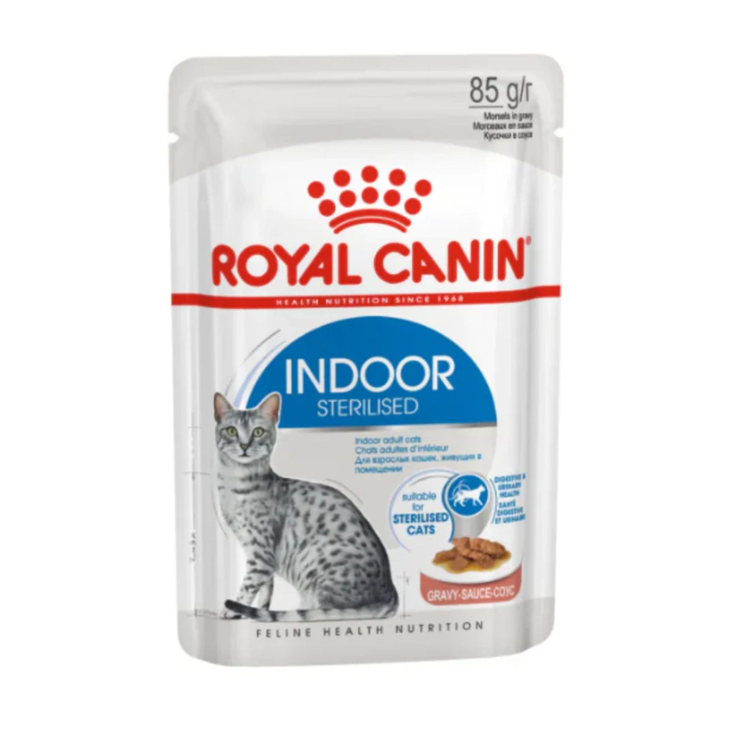 Royal Canin Feline Health Nutrition Indoor Gravy Cat Wet Food