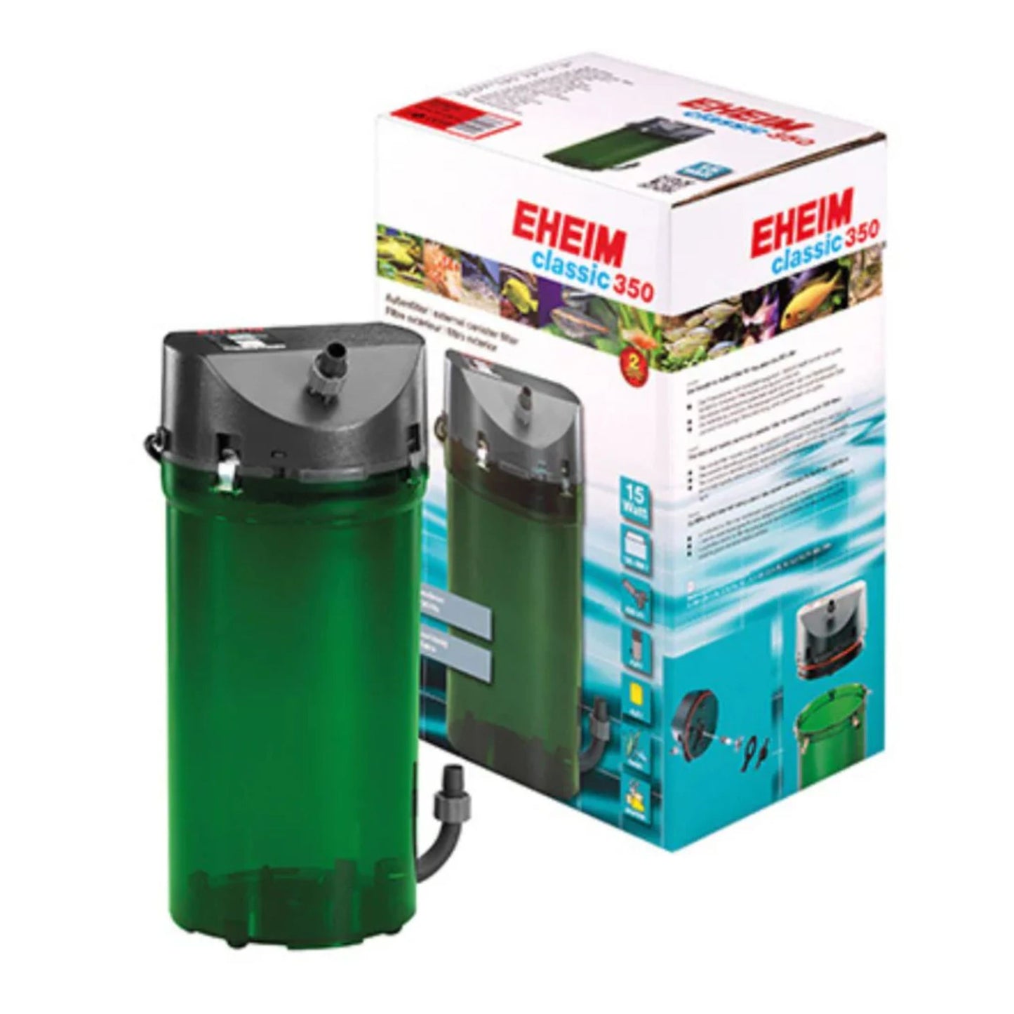 Eheim Classic 350 External Aquarium Filter – Medium