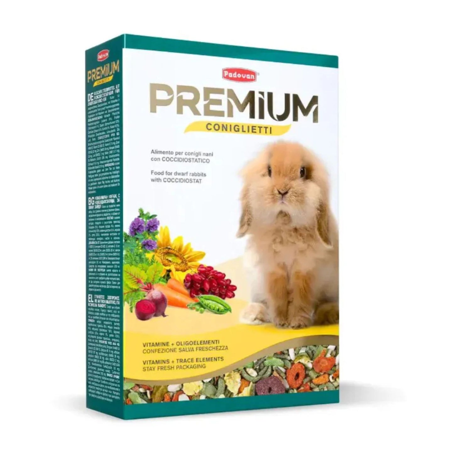 Padovan Premium Rabbit Food Nutritious Coniglietti Mix – 500g
