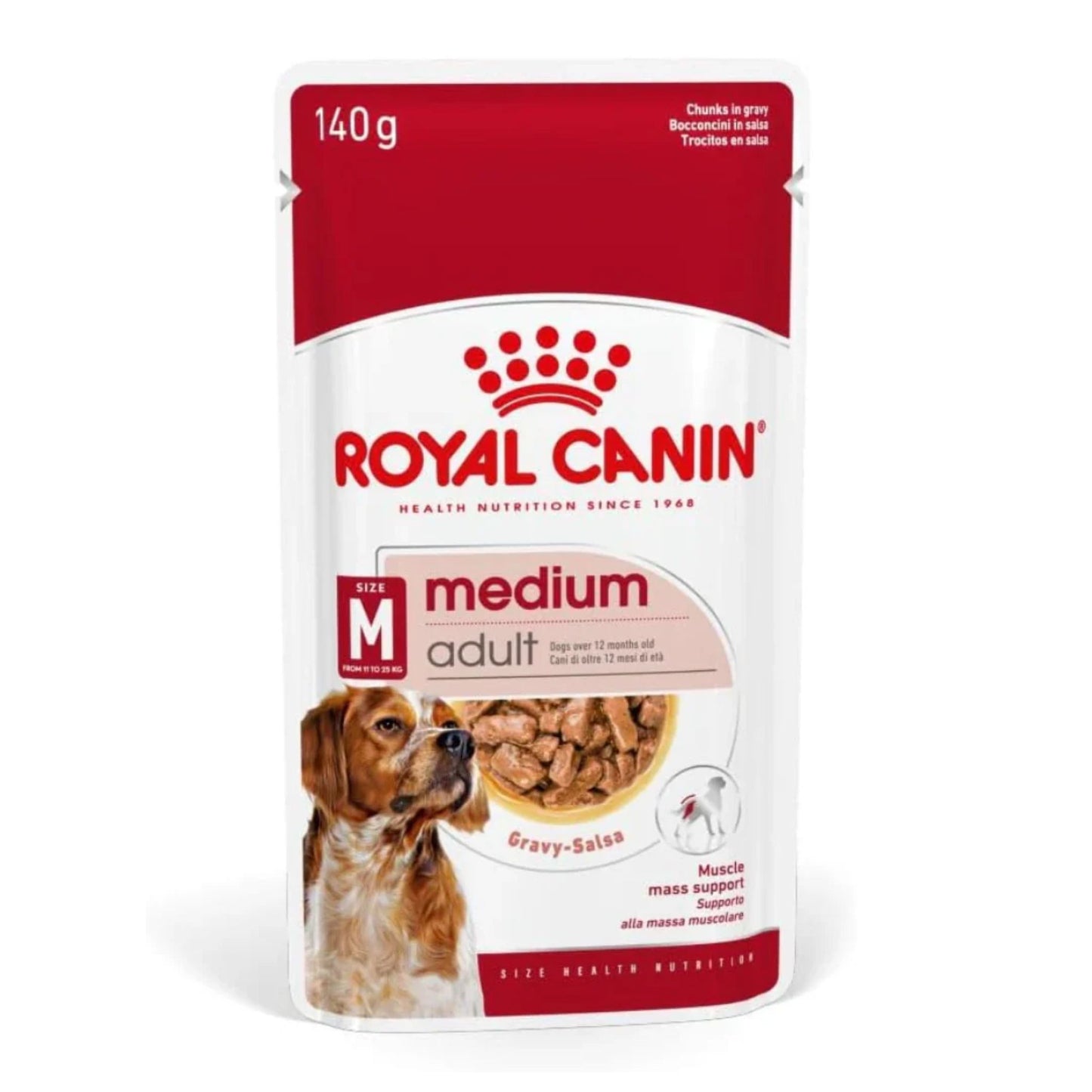 Royal Canin Health Nutrition Medium Adult Dog Wet Food - 140g