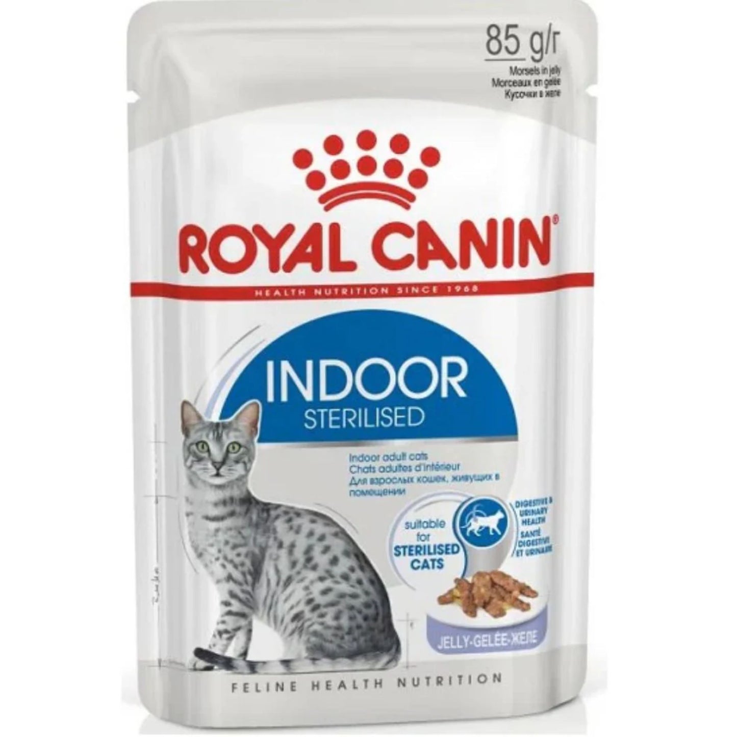 Royal Canin Feline Health Nutrition Indoor Jelly Cat Wet Food