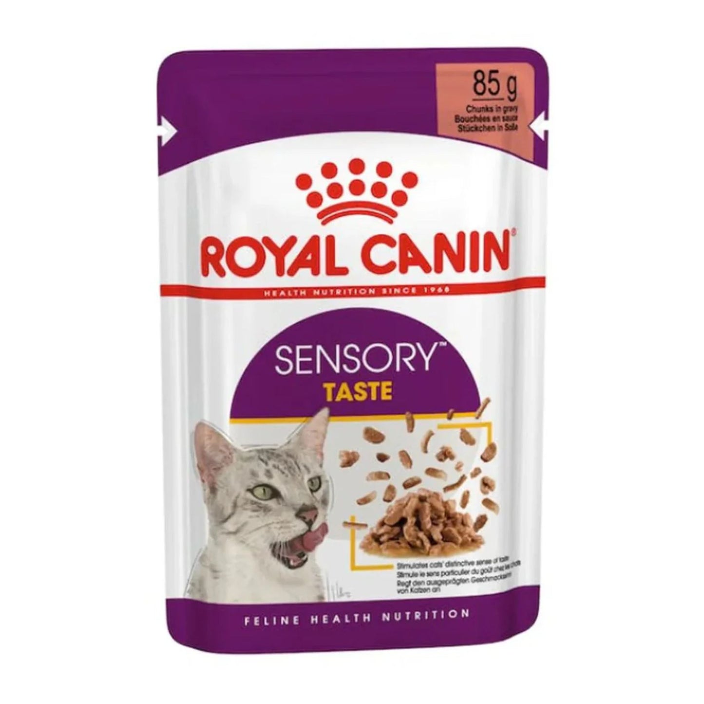 Royal Canin Feline Health Nutrition Sensory Taste Gravy Wet Food