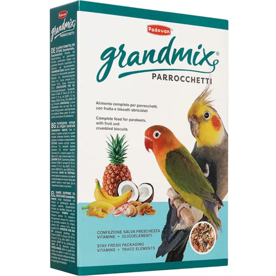Padovan GrandMix Parrocchetti Food Small Parrot Blend – 850g