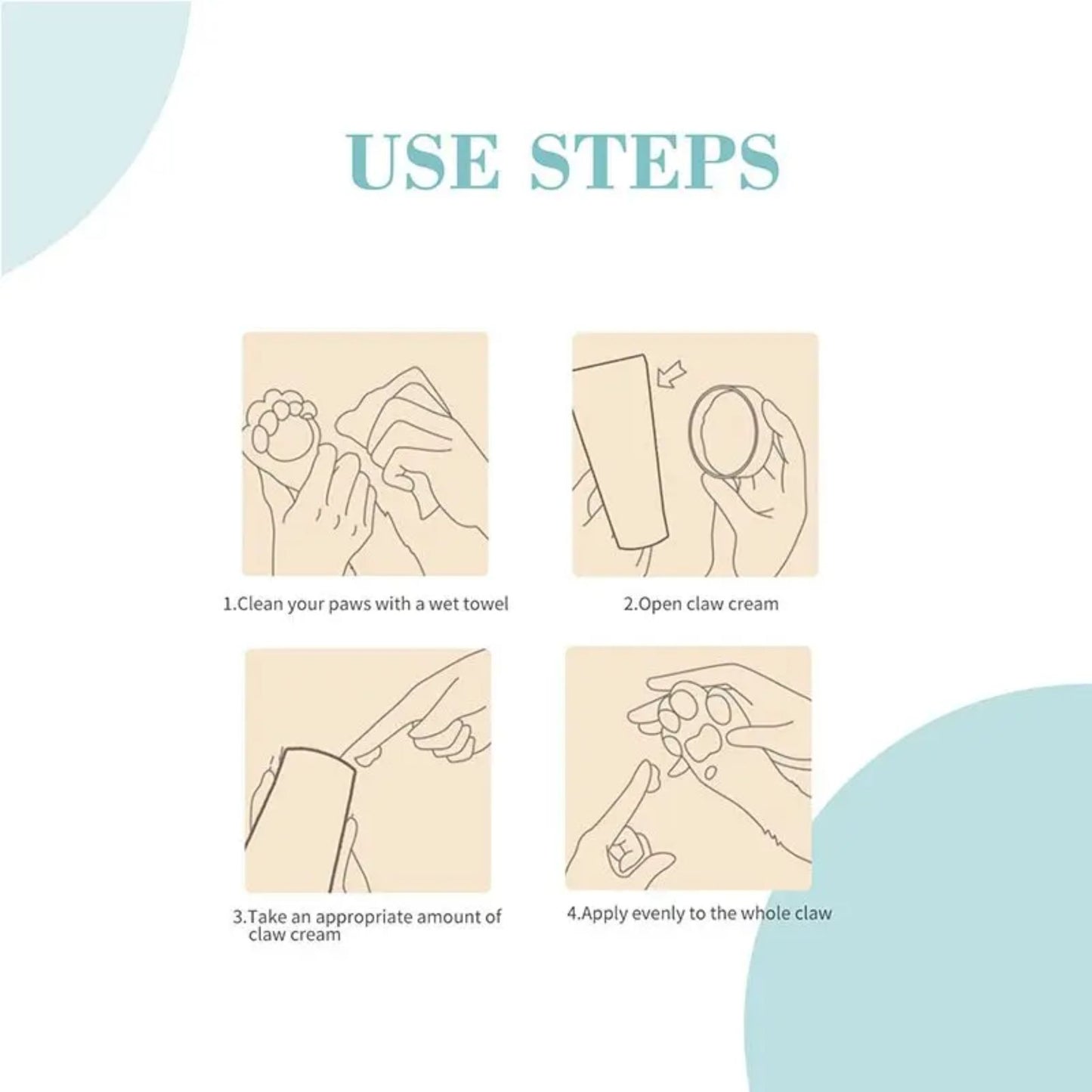 Bioline Paw Care Creme For Dog & Cat - 50ml