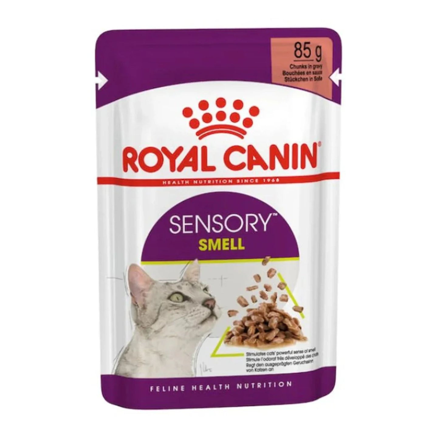 Royal Canin Feline Health Nutrition Sensory Smell Gravy Cat Wet Food