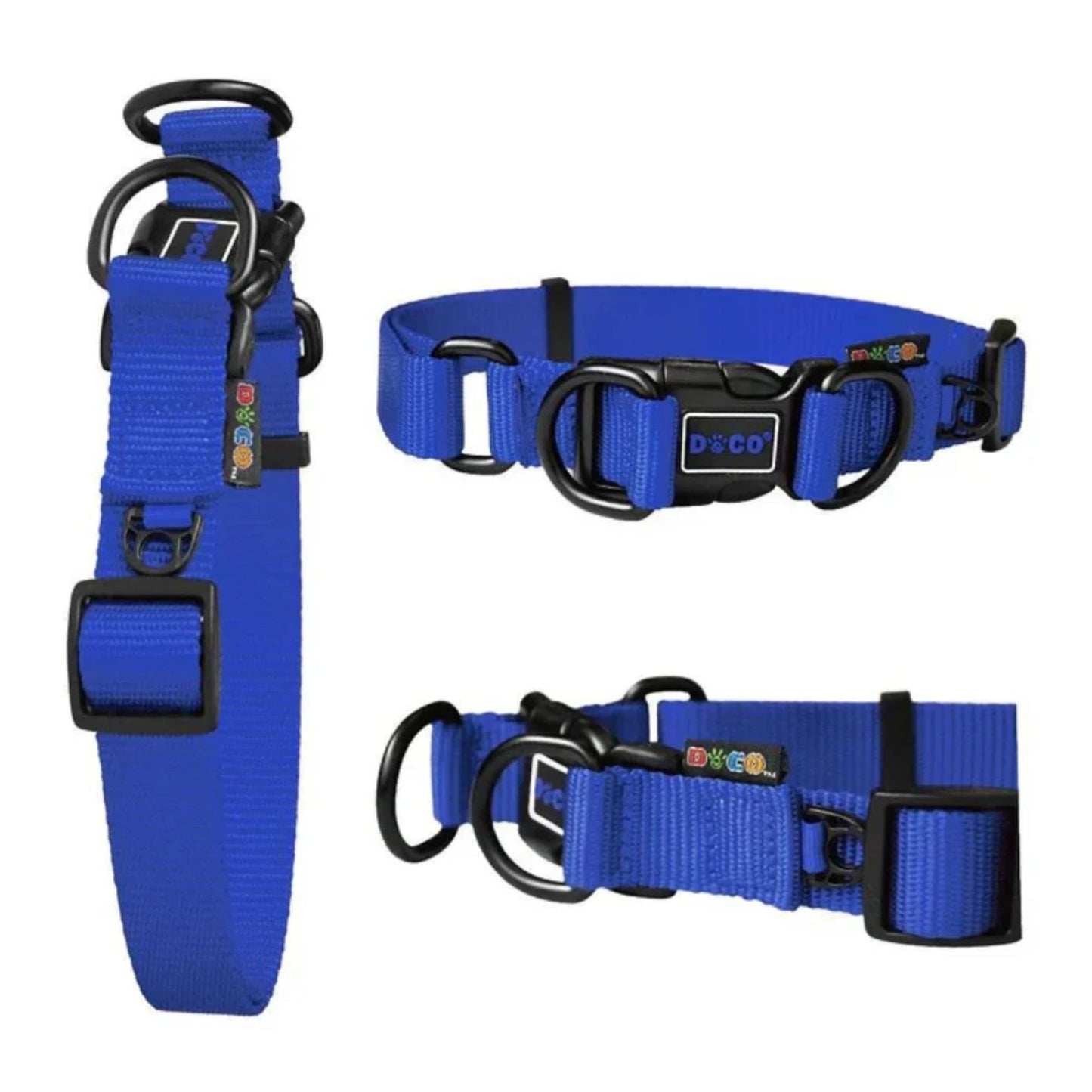 Doco Double D Ring Nylon Dog Collar