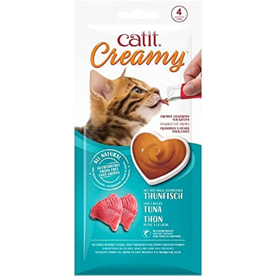 Catit Creamy Lickable Treats Tuna - 40g