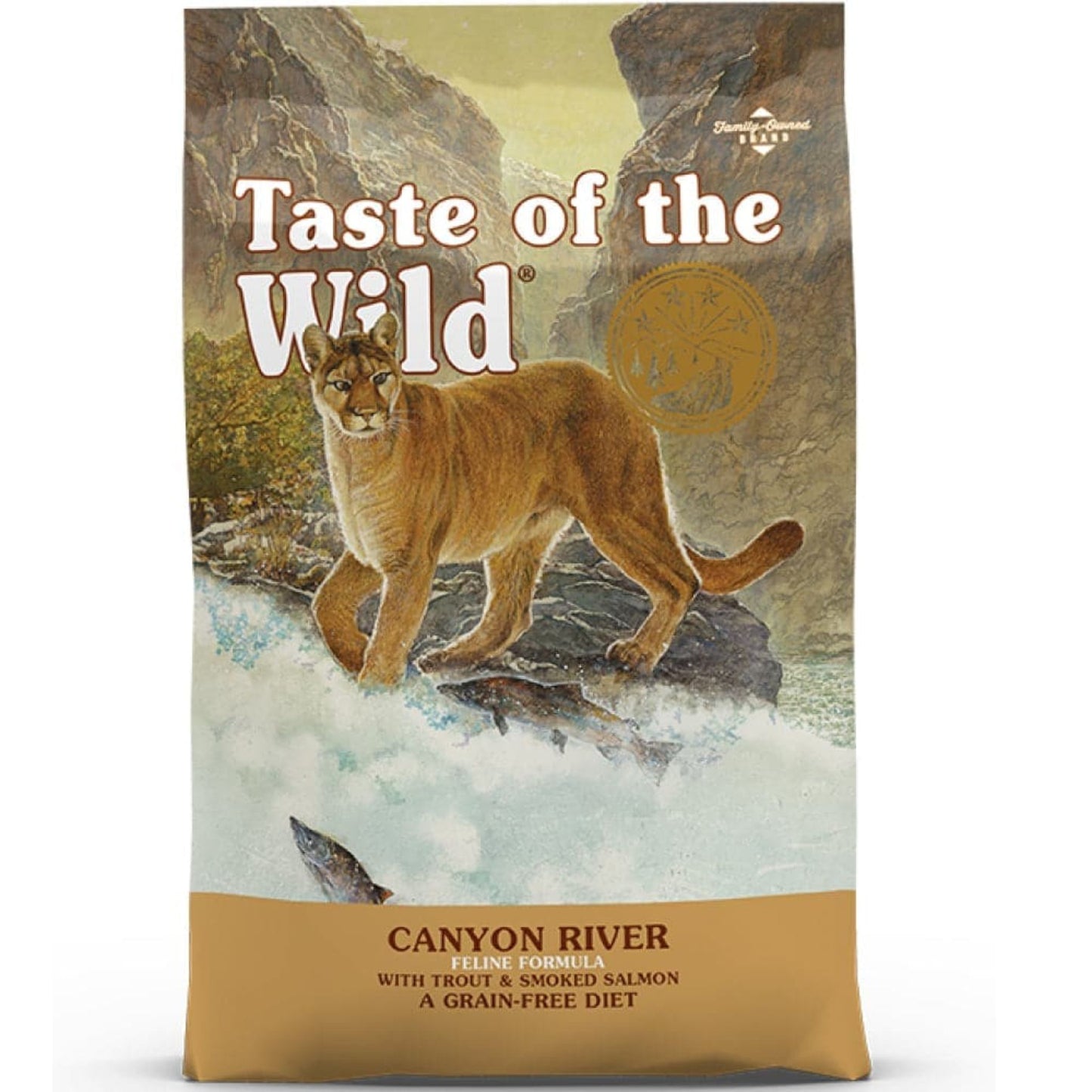 Taste Of The Wild Canyon River Feline Recipe With Trout & Smoked Salmon - 2kg