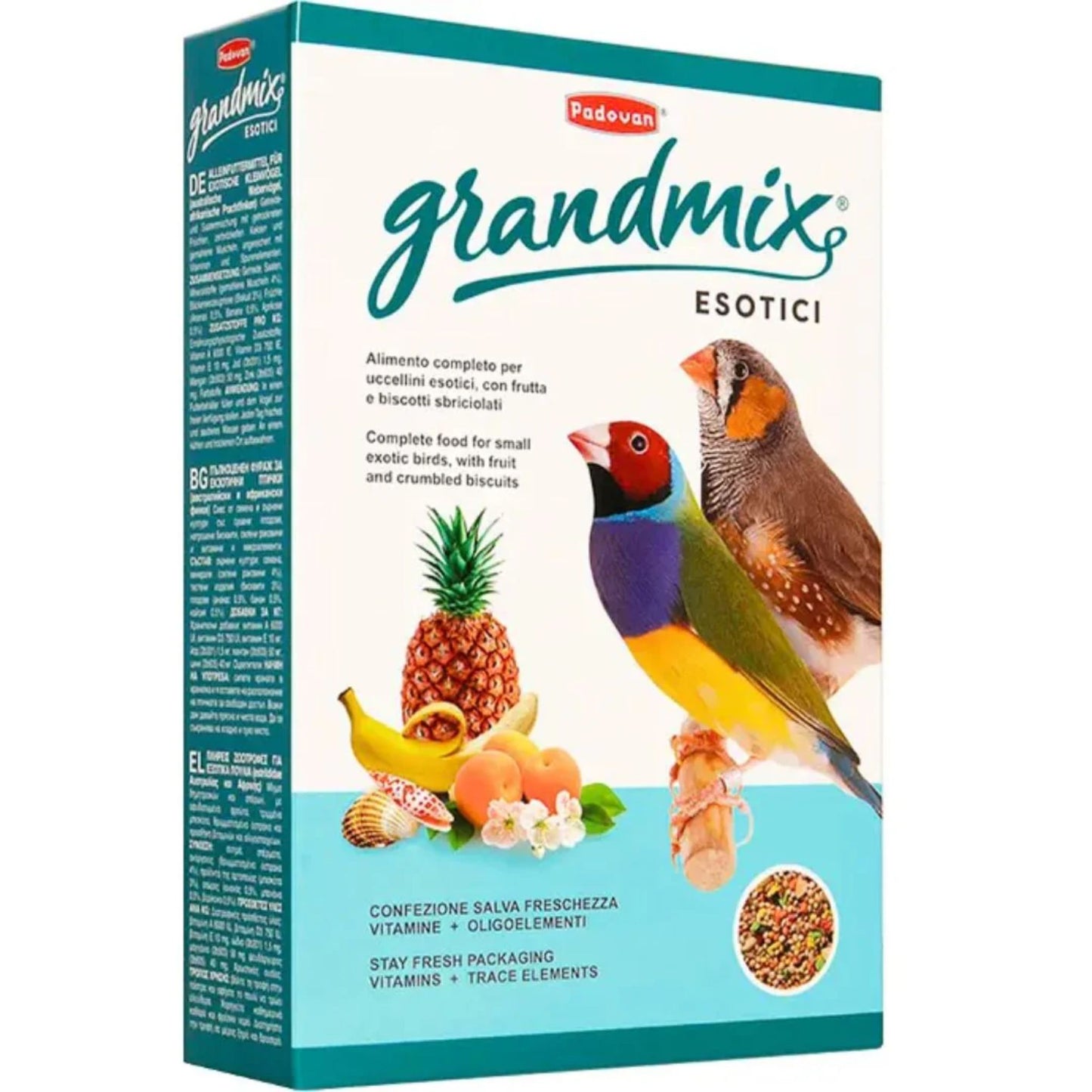Padovan GrandMix Exotic Bird Food Esotici Seed Mix – 1kg