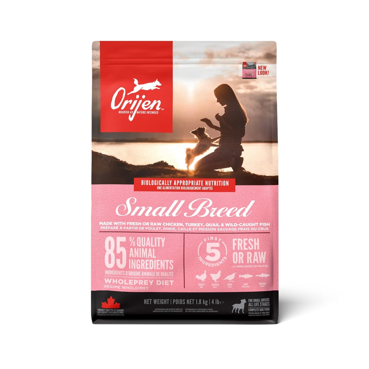 Orijen Small Breed Dog Dry Food - 1.8Kg