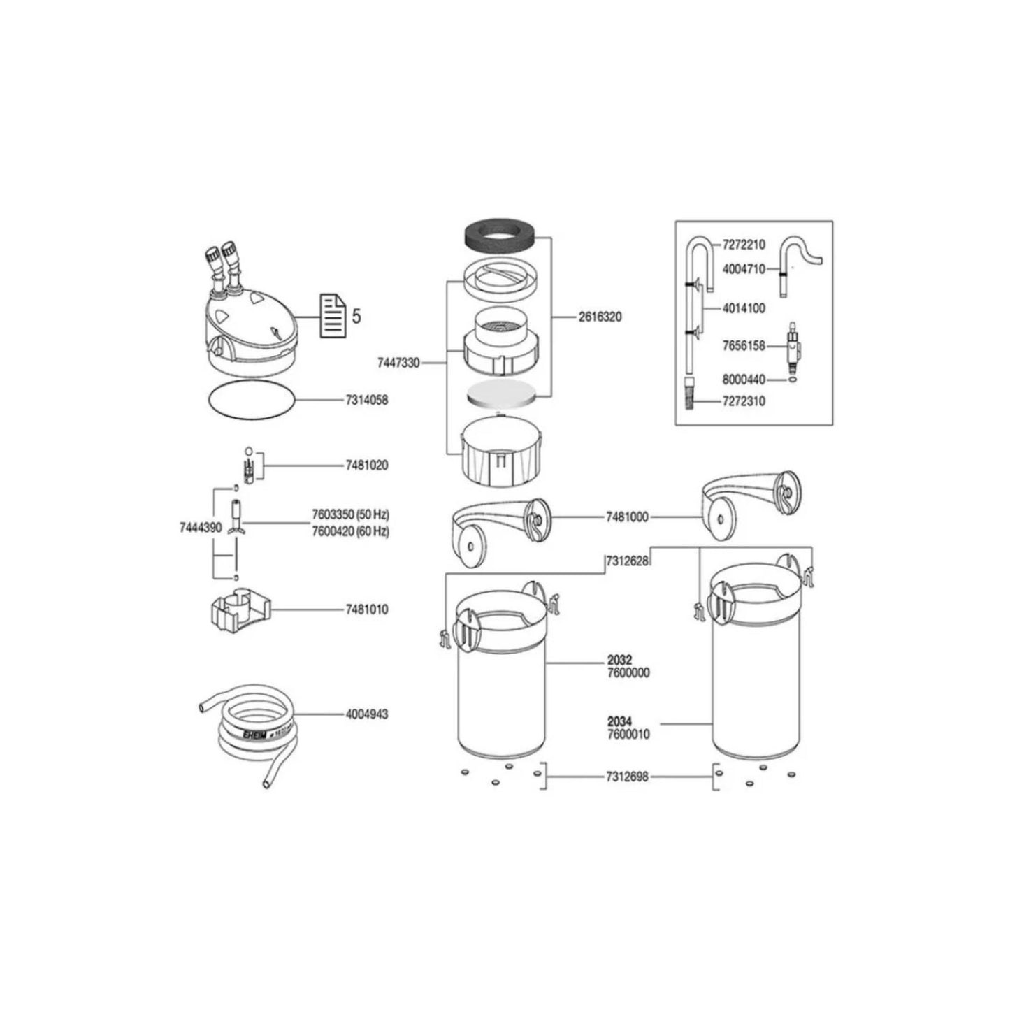 Eheim Ecco Pro 200 External Aquarium Filter – Energy Efficient