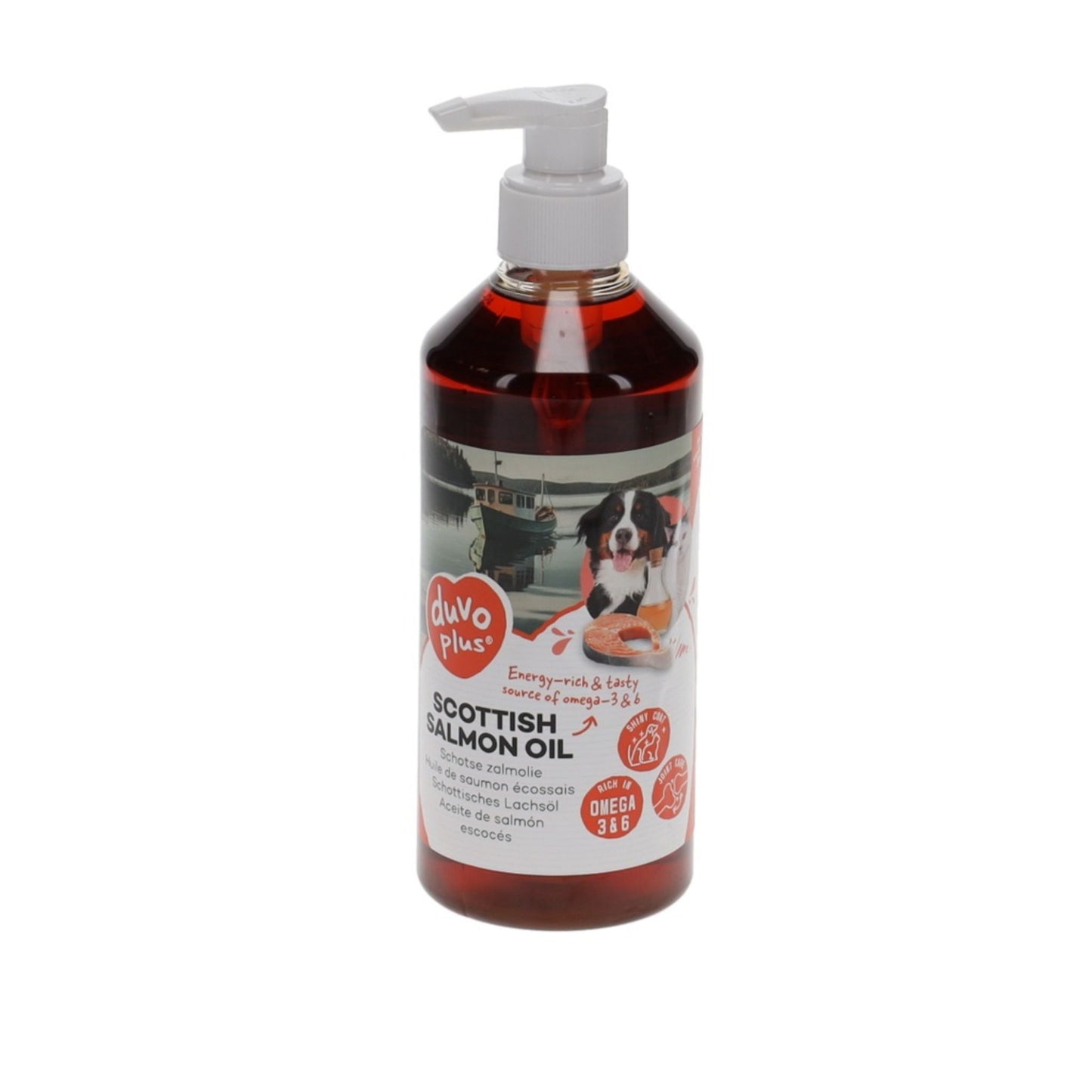 Duvo+ Scottish Salmon Oil For Cat & Dog – 500ml