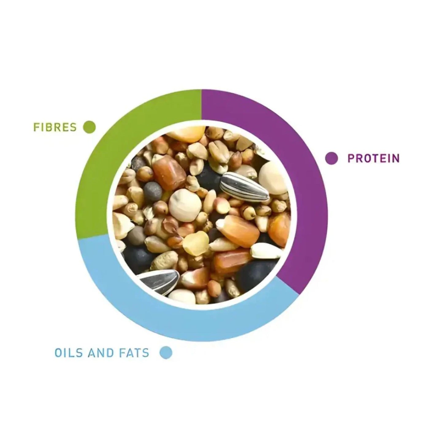 Padovan NaturalMix Colombi Pigeon Seed Blend – 5kg