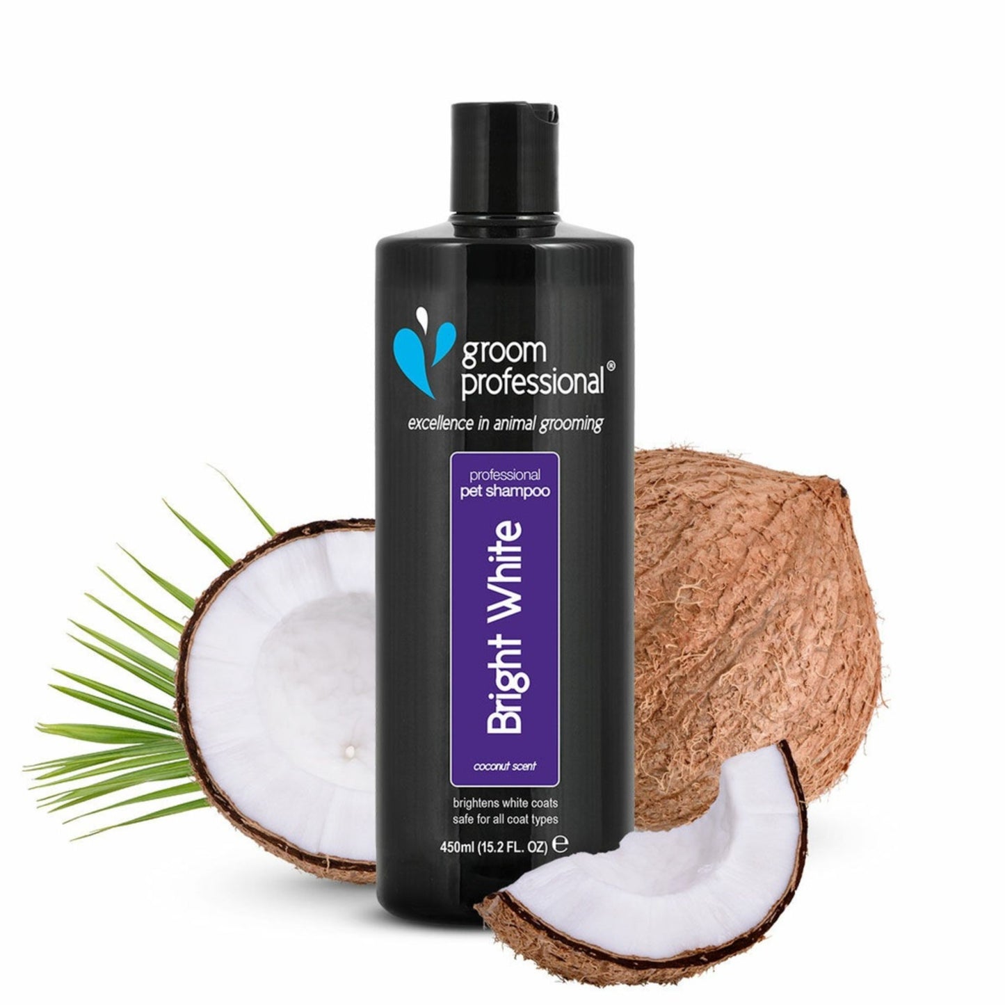 Groom Professional Bright White Shampoo - 450ml