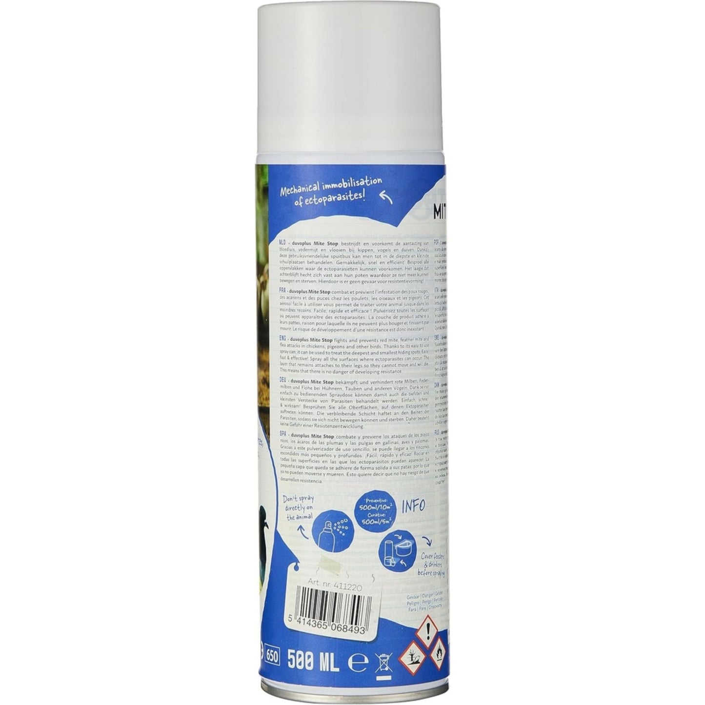 Duvo+ Mite Stop – Anti-Parasitic Treatment For Pets – 500ml