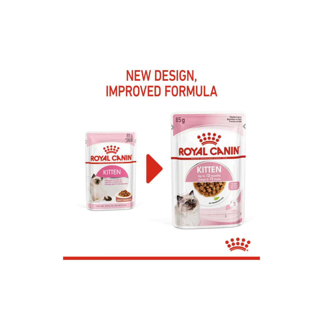 Royal Canin Feline Health Nutrition Kitten Gravy (WET FOOD)