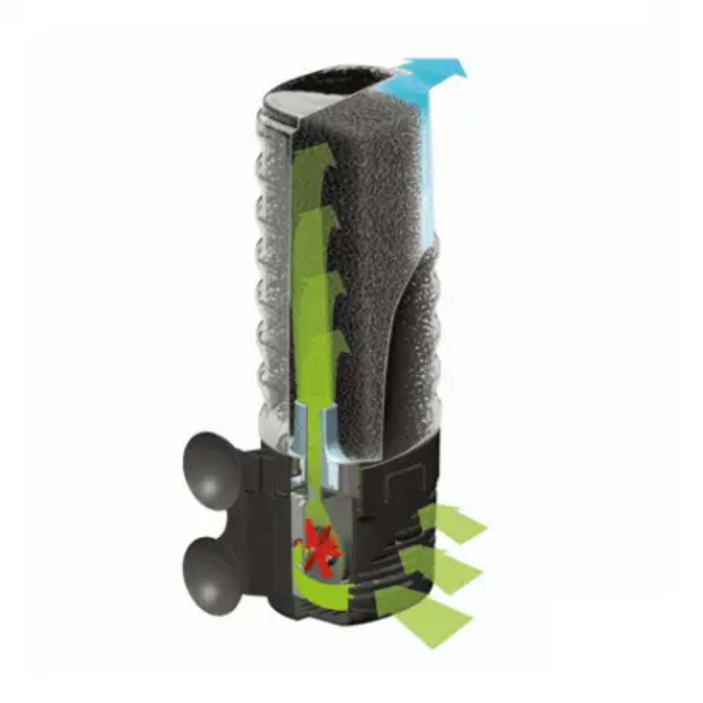 Close-up of a mechanical device with a white background