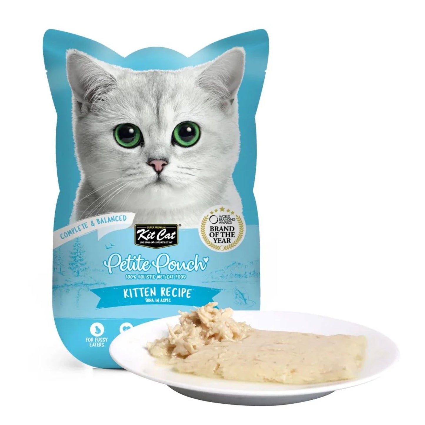 Kit Cat Kitten Petite Pouch Tuna Wet Cat Food - 70g